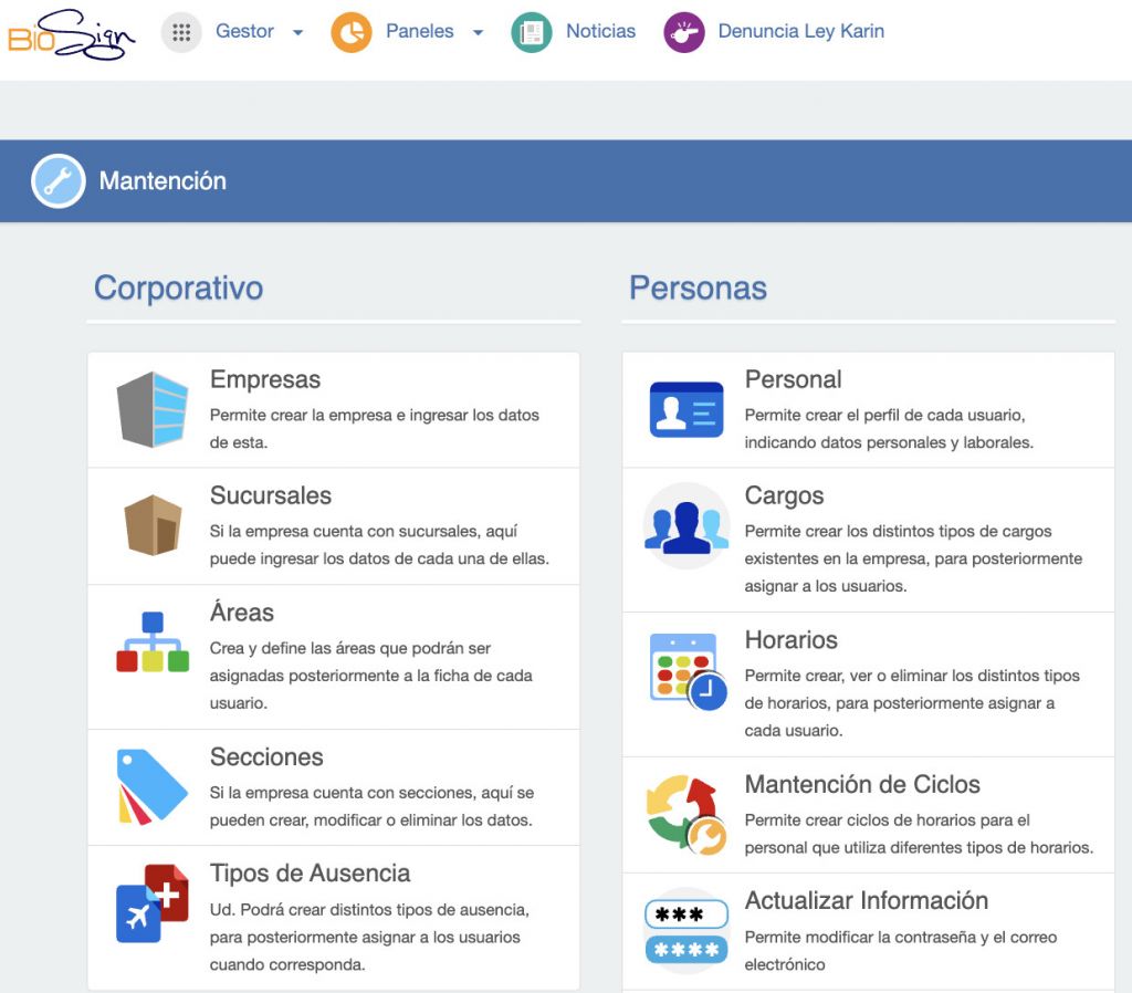 Actualizar Información